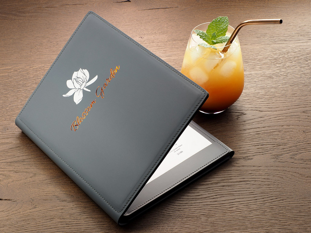 Logo trade promotional gifts picture of: Menu cover 1069094